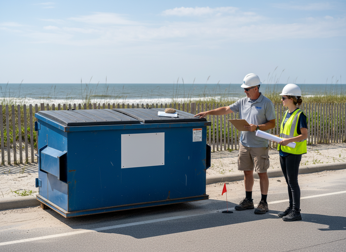 Local Permit Rules for Temporary Dumpsters in Dare County